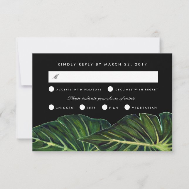 Romance tropical / RSVP (Frente)