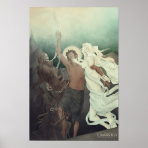 Romanos 8:28 - Poster