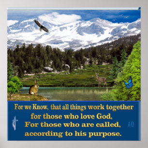 Romans scripture poster