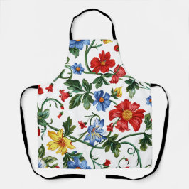 Romantic Floral Apron