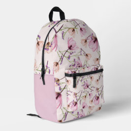 Romantic garden bloom backpack
