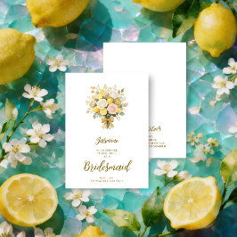 Romantic Mediterranean Glitter Bouquet Bridesmaid