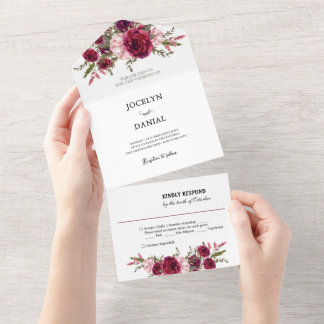 Romântica: Detalhes do Casamento Floral RSVP