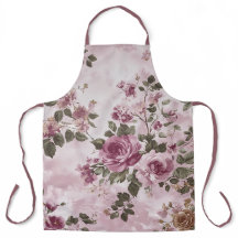 Romântico Vintage Floral Rosa Aquarela
