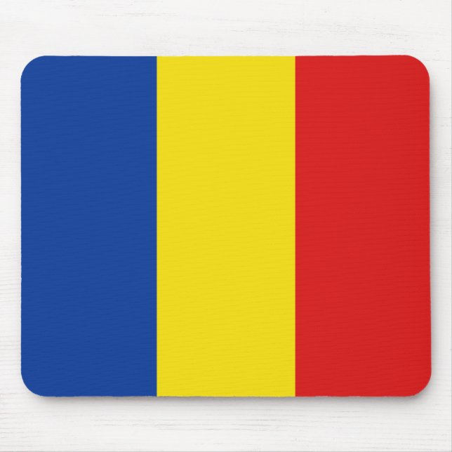 Romênia Flag Mousepad (Frente)