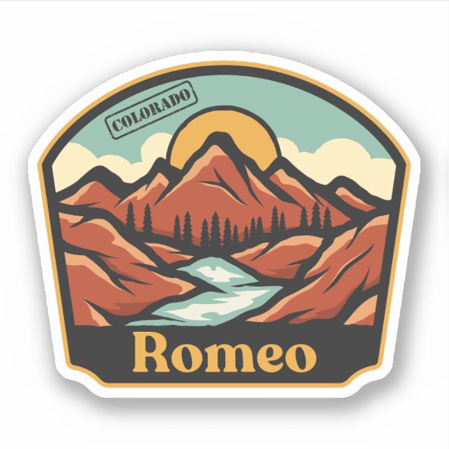 Romeo, Adesivo Colorado (Frente)