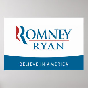 Romney Ryan acredita no poster de América