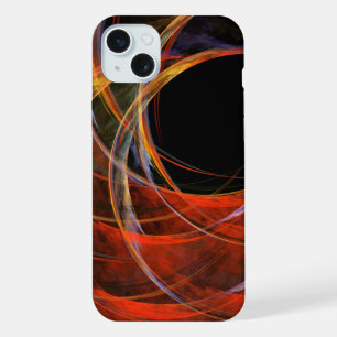 Rompendo o Círculo Vórtice de Fogo Arte Abstrata