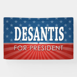 Ron DeSantis 2024 - estrelas e stripes design