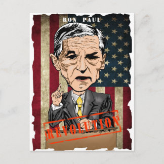 RON PAUL 2012 CARTÃO POSTAL