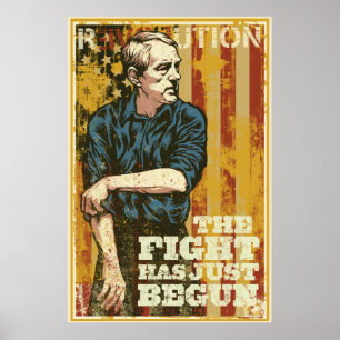 Ron Paul a luta apenas começou o poster