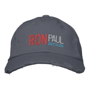 Ron Paul bordou o boné