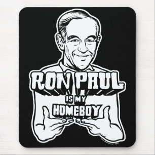 Ron Paul é meu ficar em casa Mousepad