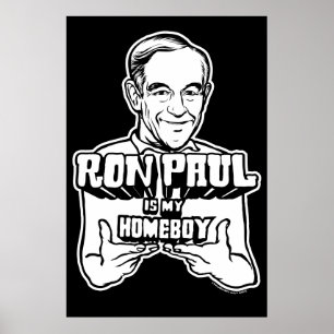 Ron Paul é meu poster do ficar em casa