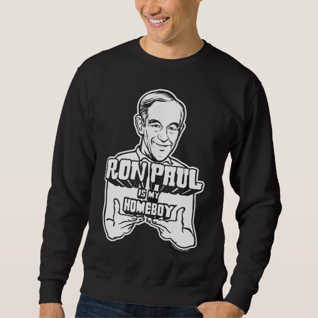 Ron Paul é minha camisa do ficar em casa (Frente)