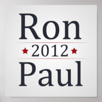 Ron Paul para a Poster da campanha do Presidente 2