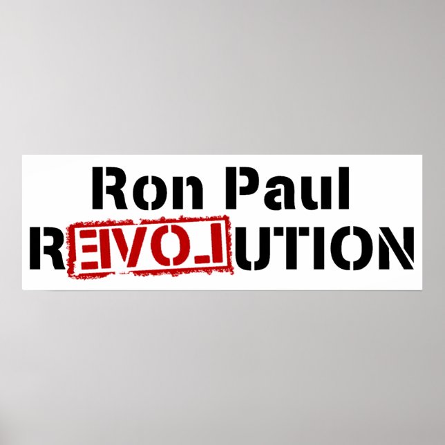 Ron Paul Poster (Frente)