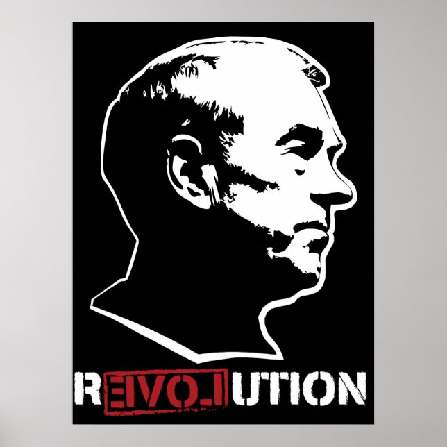 Ron Paul Revolution Poster (Frente)