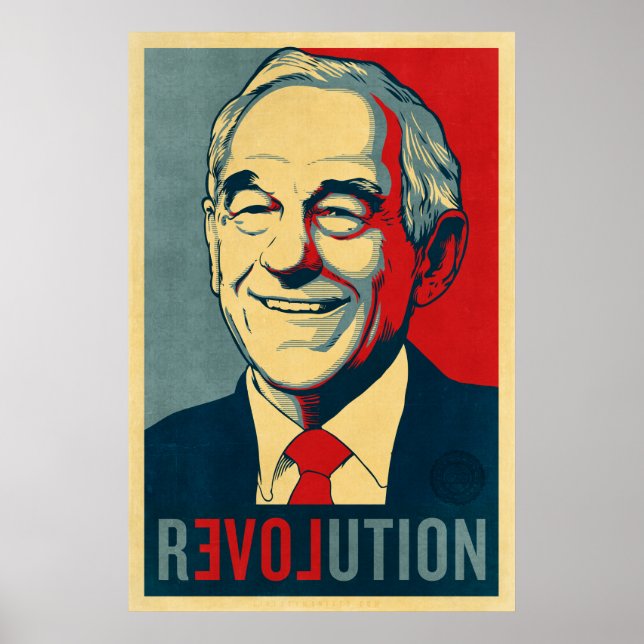 Ron Paul Revolution Poster (Frente)