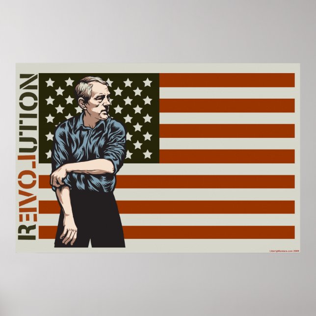 Ron Paul Revolution Poster (Frente)