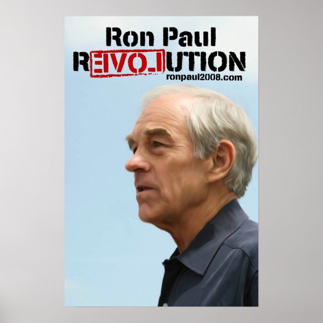 Ron Paul Revolution Poster (Frente)