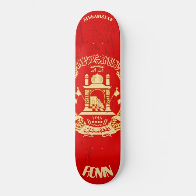 RONIN Afeganistão Apex Pro Flag Skateboard (Frente)