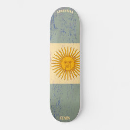 RONIN Argentina Apex Pro Flag Skateboard Deck