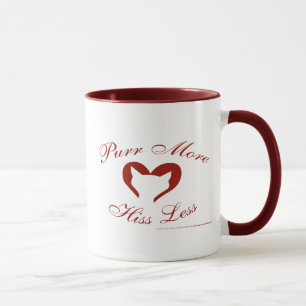 Ronrone mais, silve menos caneca
