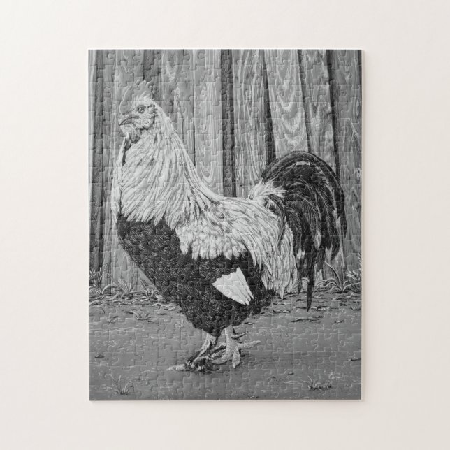 Roo o Quebra-cabeça de frango 11" x 14" (Vertical)
