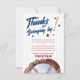 Rookie Do Cartões de agradecimentos Do Ano De prim