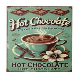 Room Decor Vintage Hot Chocolate