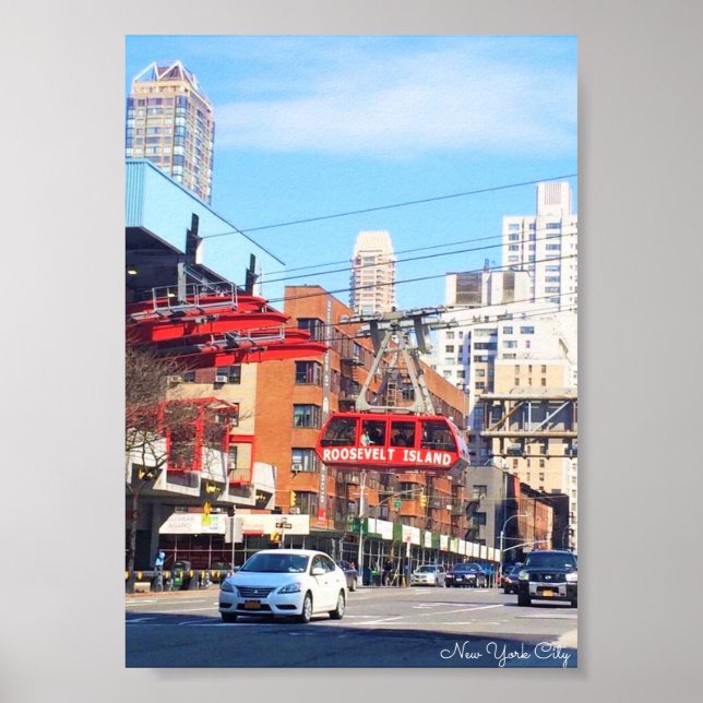 Roosevelt Island Tram Poster (Frente)