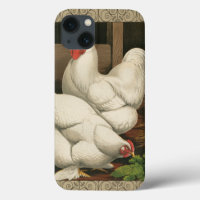 Roosters & Hen fora da Casa Hen com Fronteira Bran