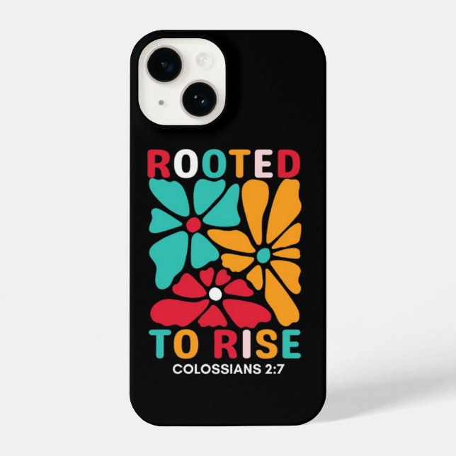 Rooted to Rise iPhone Case (Verso)