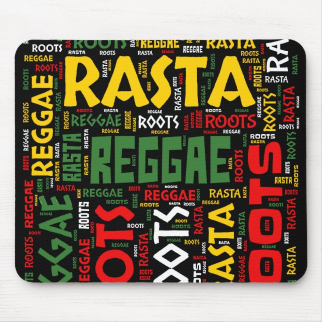Roots Reggae Mousepad (Frente)