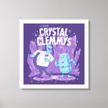 ROS Crystal Clemmys em Canvas