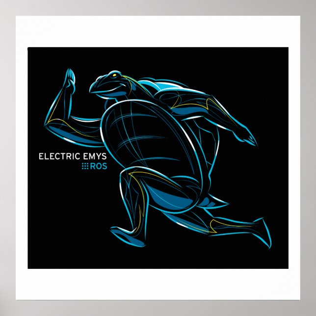 ROS Electric Emys Poster (Frente)