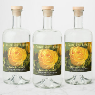 Rosa Amarela Personalizada