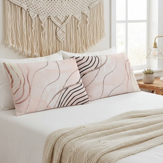 Rosa boêmico rosa moderno, Dourado (Criador carregado)