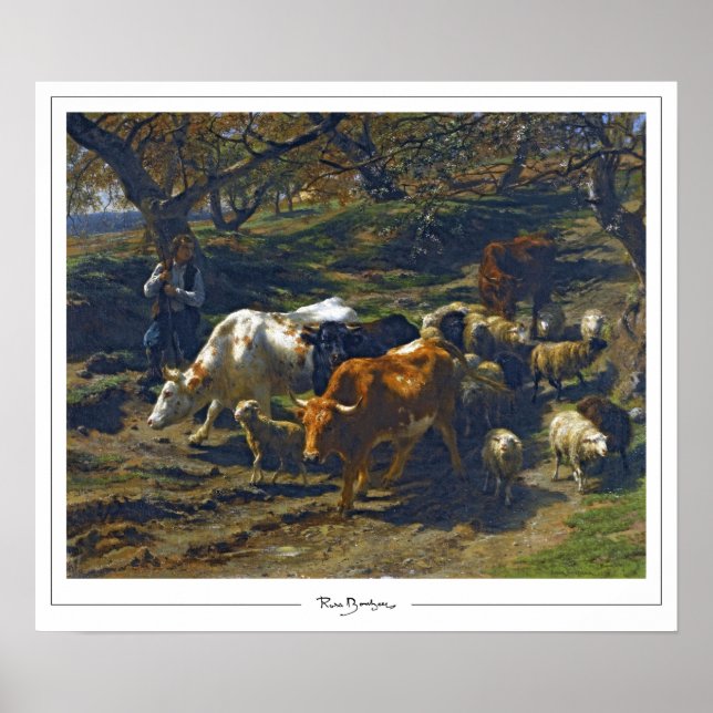 Rosa Bonheur Zedign Art Poster nº 14 (Frente)