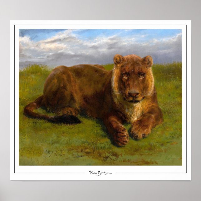 Rosa Bonheur Zedign Art Poster nº 17 (Frente)