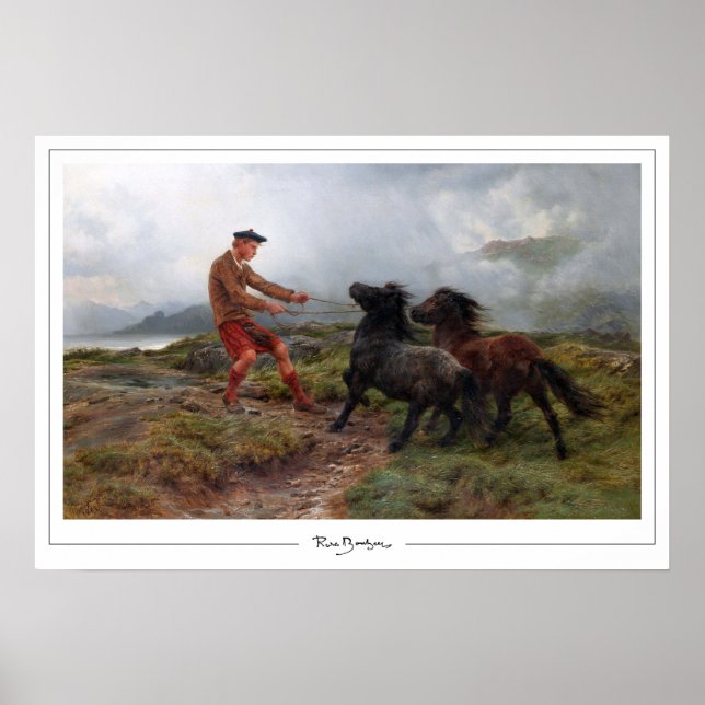 Rosa Bonheur Zedign Art Poster nº 25 (Frente)