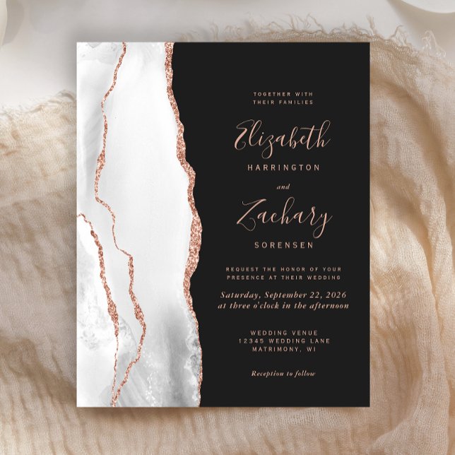 Rosa branca de Cinza Dourada de Agate Negra (Criador carregado)