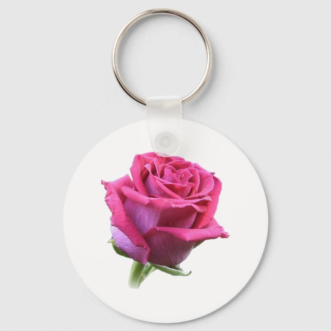 Rosa Bud Picture Chaveiro (Frente)