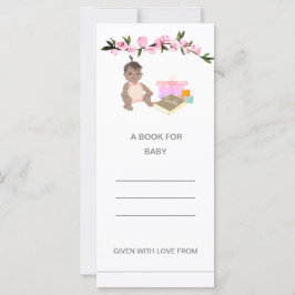 Rosa Chá Costeiro Bebê Étnico para Livros