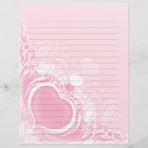 rosa claro bonito rola papel forrado de casamento