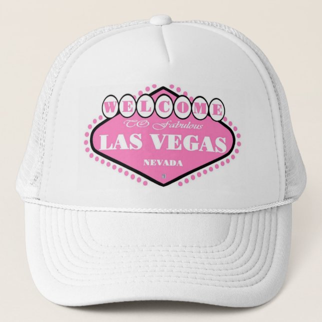 ROSA CLARO - Sinal Boné Las Vegas (Frente)