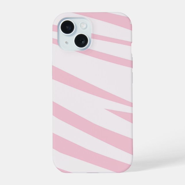 Rosa claro Zebra Pattern (Verso)