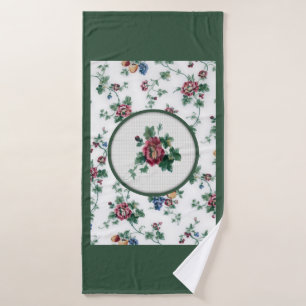 Rosa Cross Stitch Toalha