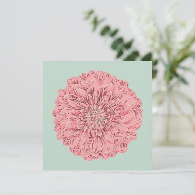 Rosa Dahlie (Em pé/Frente)